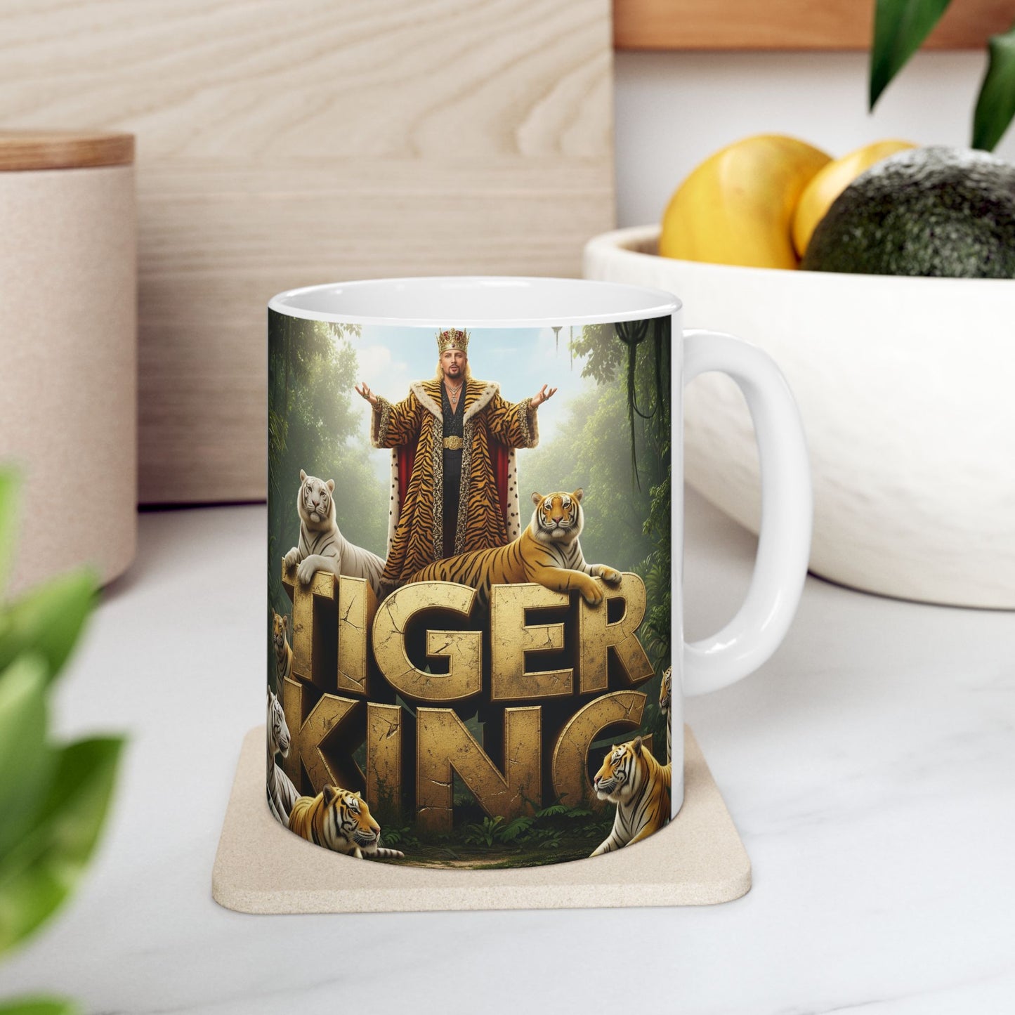 Tiger King Coffee Cup