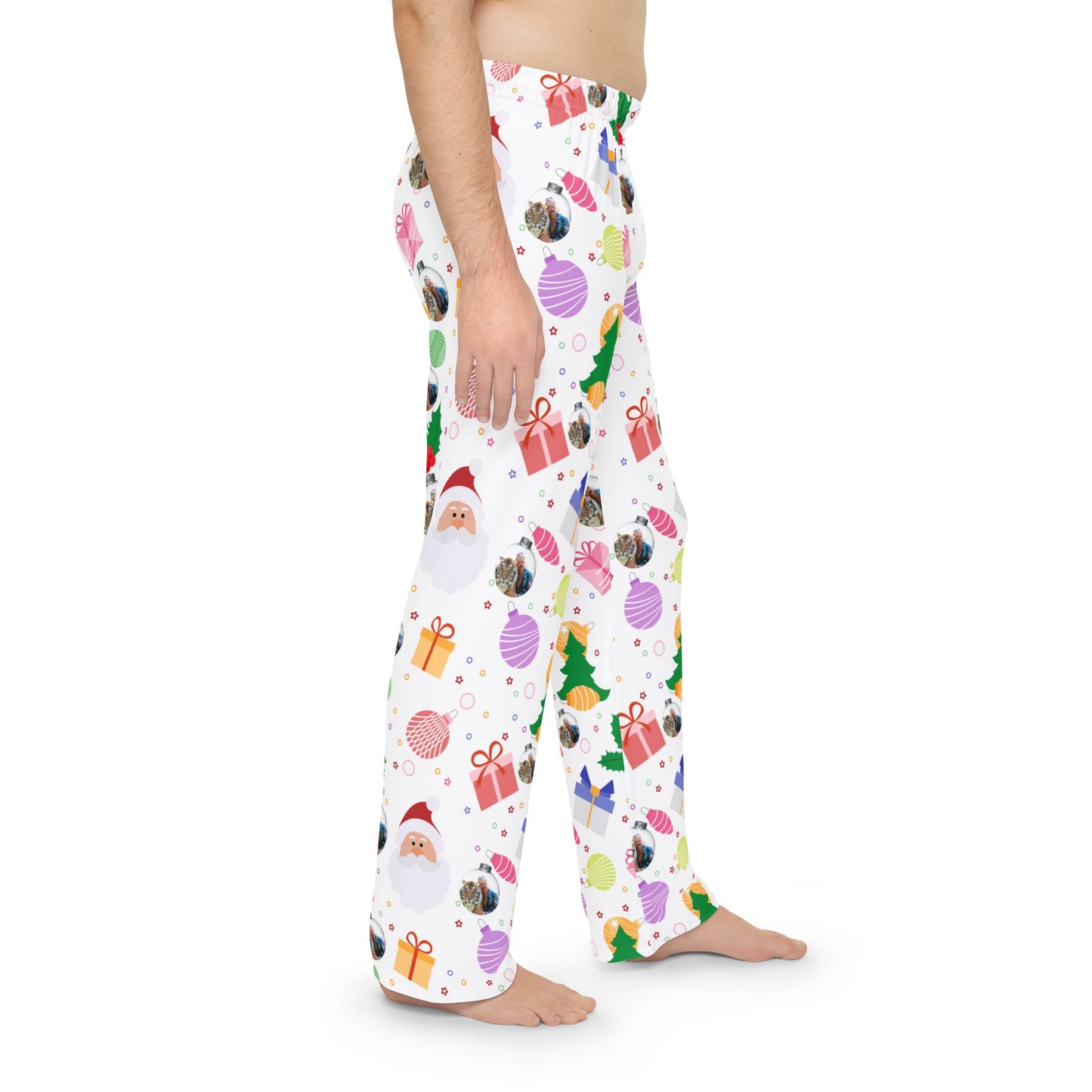 Men's Pajama Pants Tiger King Christmas