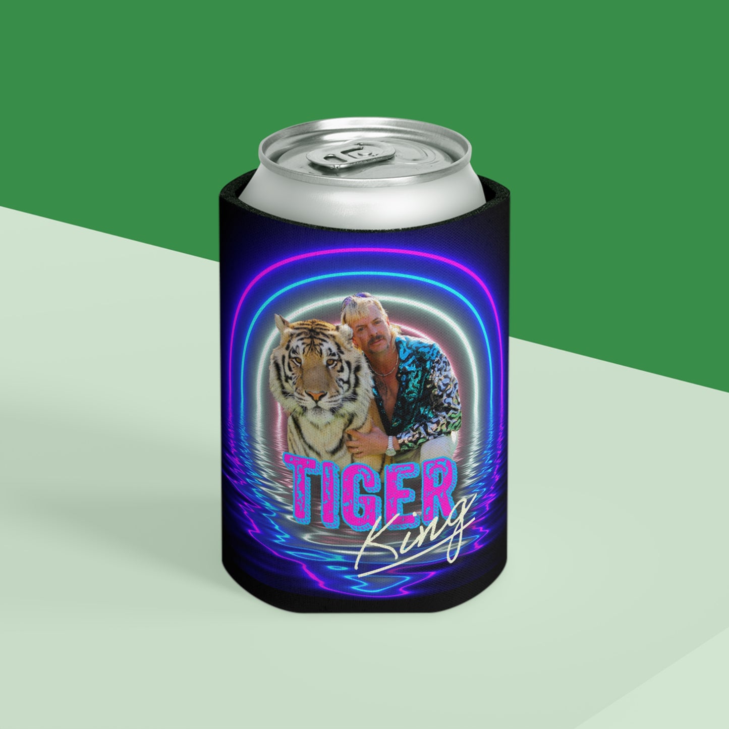 Tiger King Can Cooler