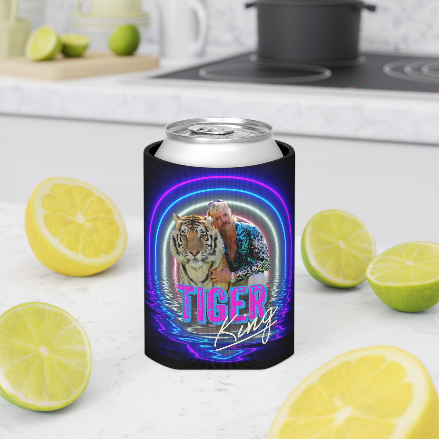 Tiger King Can Cooler