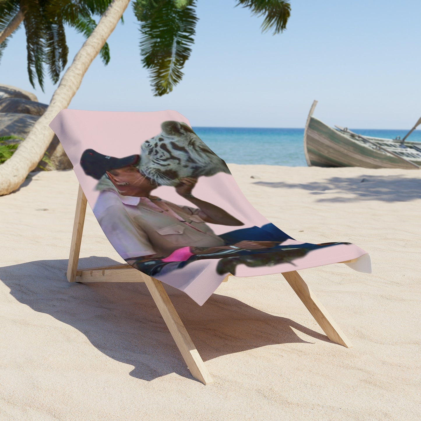 Joe Exotic Beach Towel