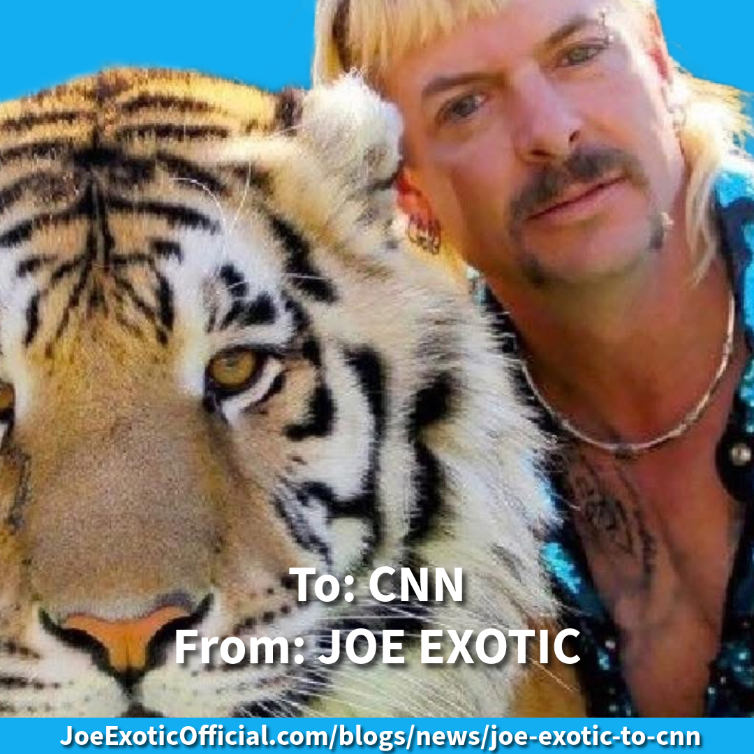 Joe Exotic to CNN