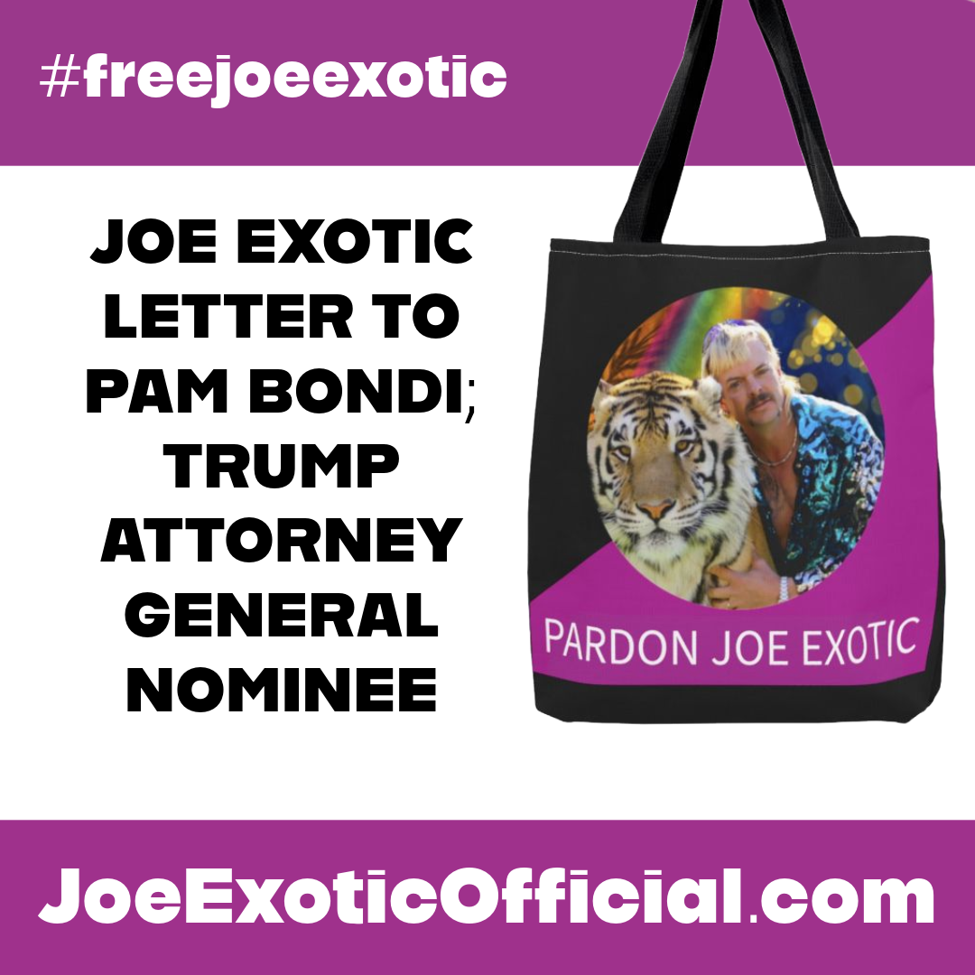Joe Exotic to Pam Bondi