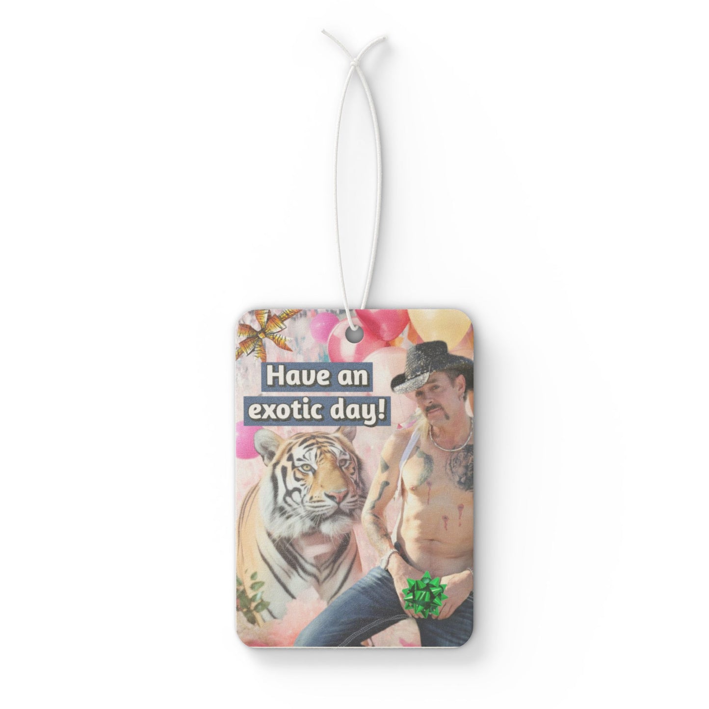 Joe Exotic Air Freshener by Tiger King