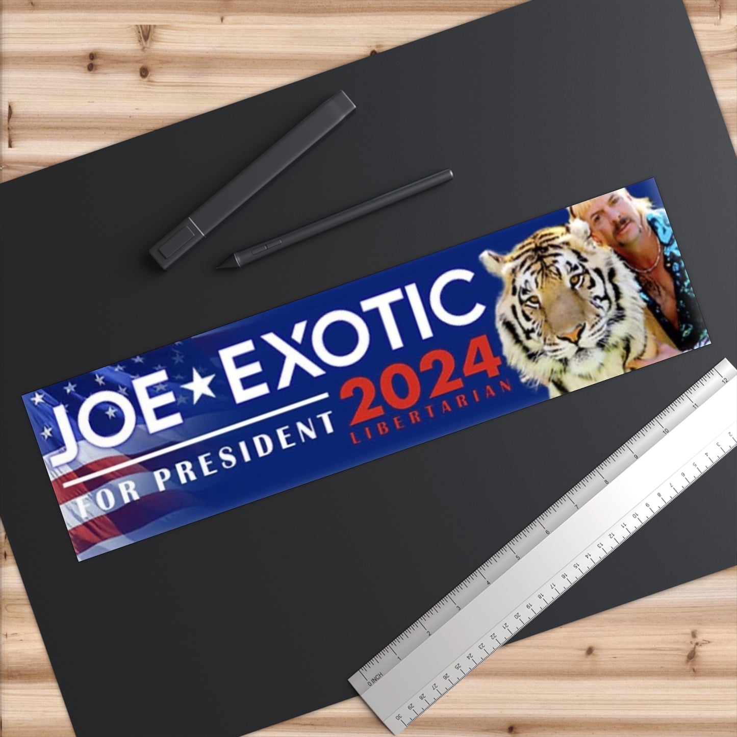 Joe Exotic For President Campaign Sticker