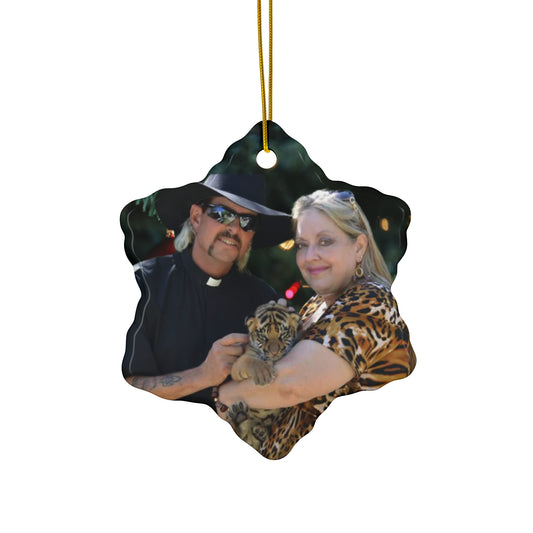 Ceramic Ornament - Joe Exotic Ornament