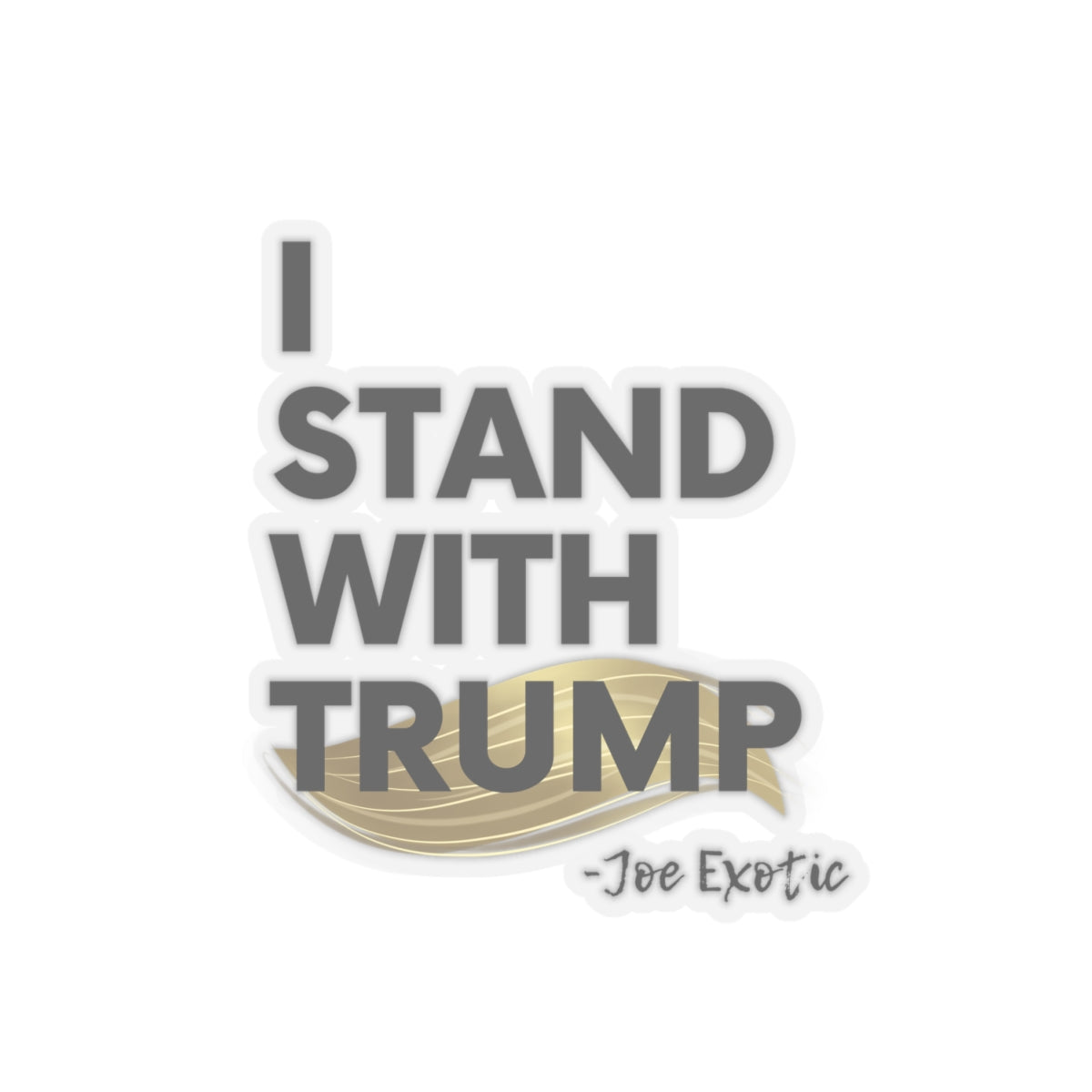 Trump sticker