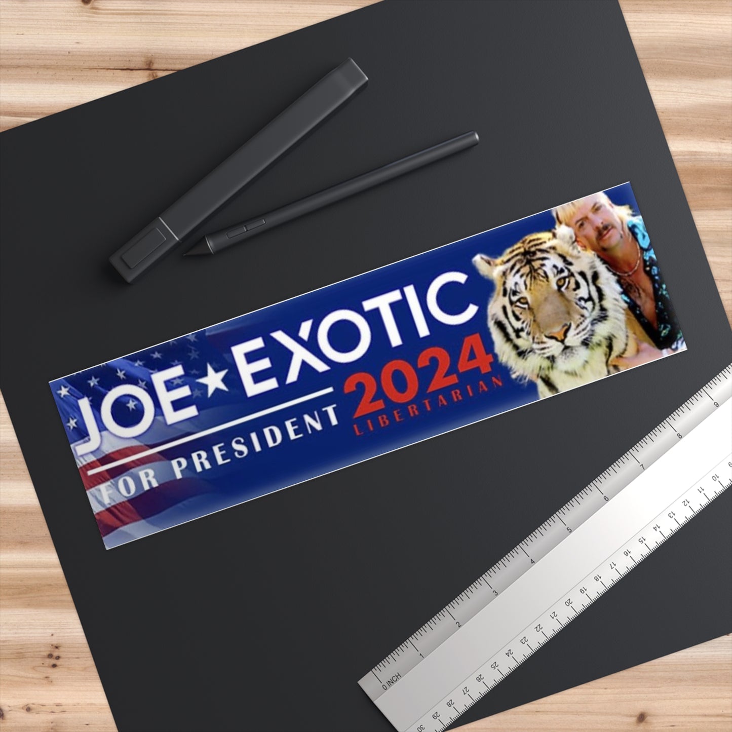 Joe Exotic For President Campaign Sticker