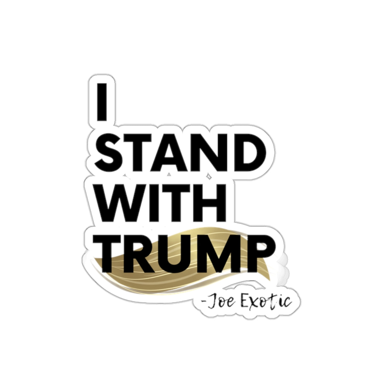 Trump sticker