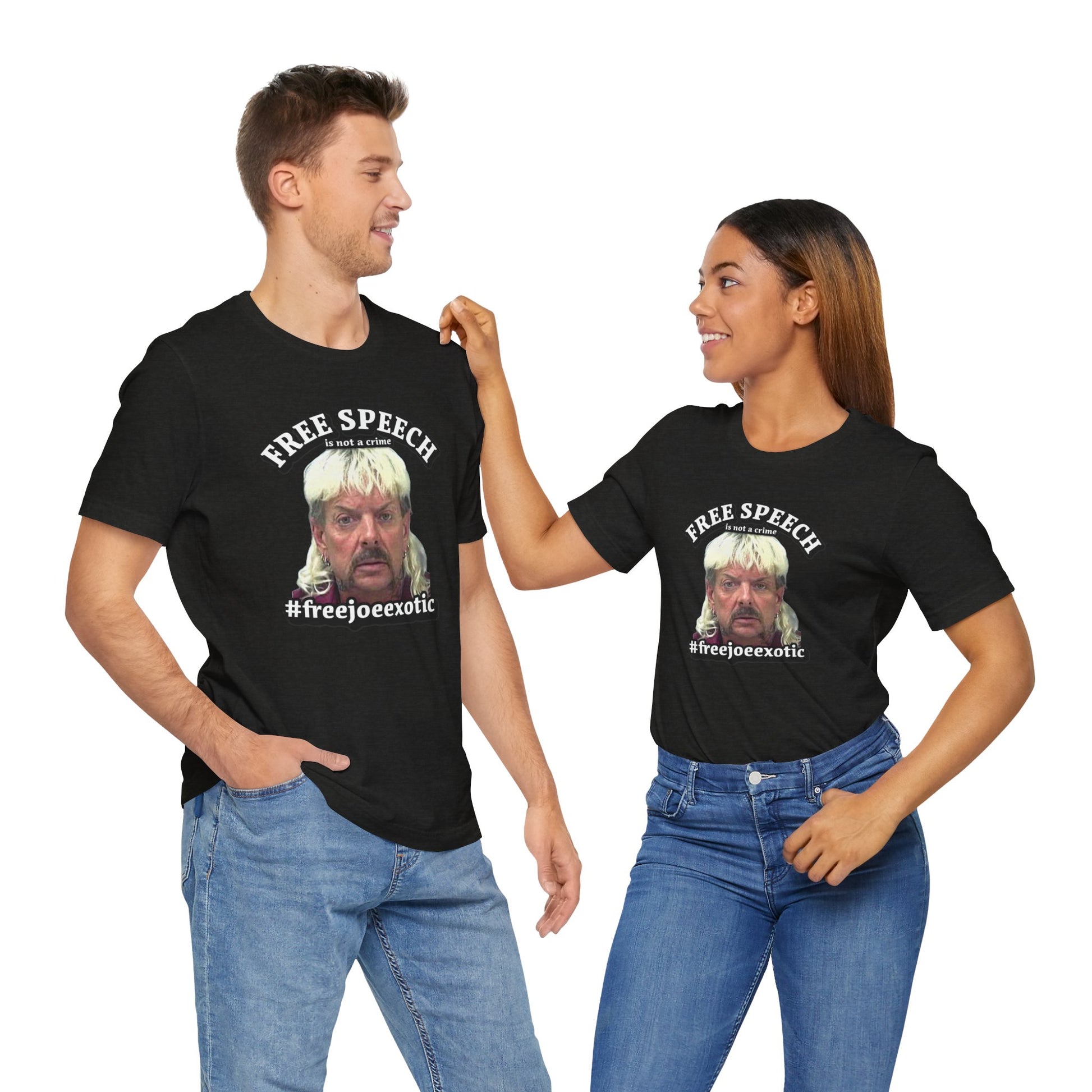 Joe exotic shirt free speech