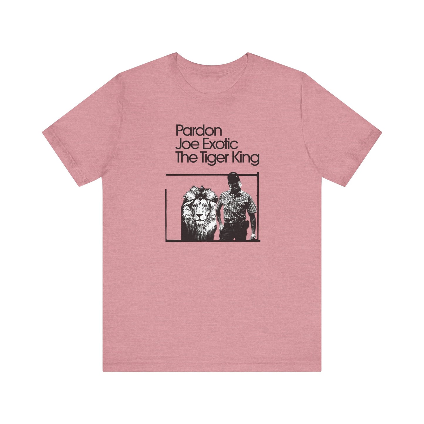 Pink tiger king shirt 